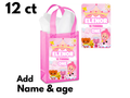 Custom Plim Plim circus goodie bags 12ct