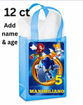 Sonic custom goodie bags 12ct